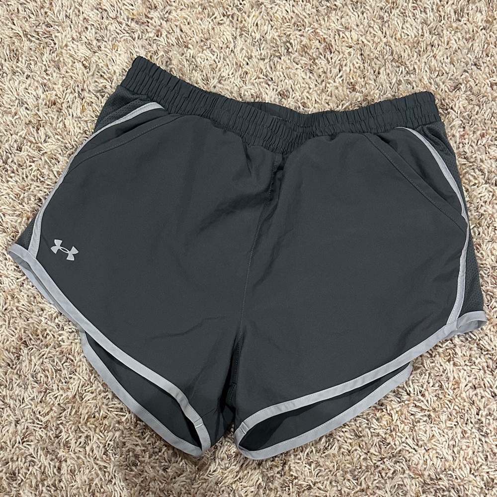Under Armour Women's Charcoal Athletic Shorts